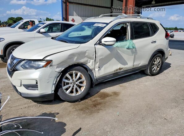 5N1AT2MT8JC813237 2018 NISSAN ROGUE White Vista tres cuartos delantera izquierda