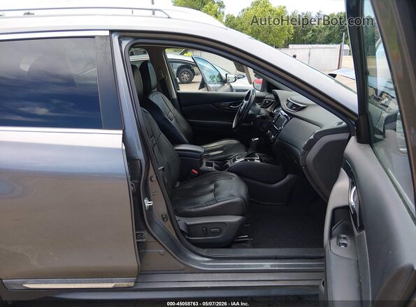 5N1AT2MT8KC735138 2019 NISSAN ROGUE Gray Widok wnętrza z przodu