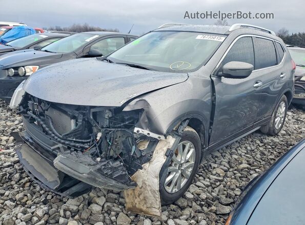 5N1AT2MT8KC766342 2019 NISSAN ROGUE Угольный Передняя левая четверть