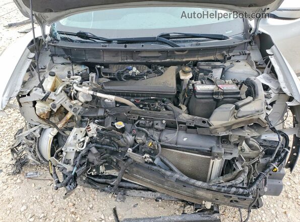5N1AT2MT8KC830122 2019 NISSAN ROGUE Серебряный Вид подкапотного пространства