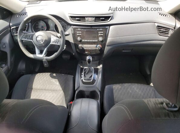 5N1AT2MT9HC895814 2017 NISSAN ROGUE Blue Вид панелі приладів