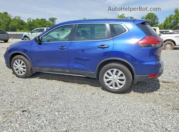 5N1AT2MT9HC895814 2017 NISSAN ROGUE Blue Задня ліва чверть