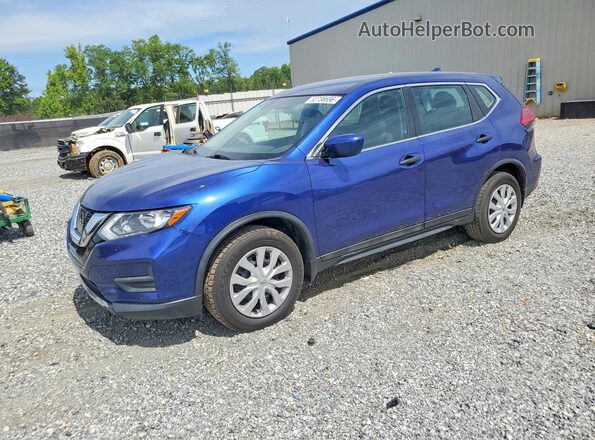 5N1AT2MT9HC895814 2017 NISSAN ROGUE Blue Передня ліва чверть