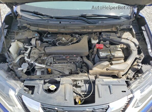 5N1AT2MT9HC895814 2017 NISSAN ROGUE Blue Вид підкапотного простору