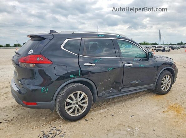 5N1AT2MTXHC825660 2017 NISSAN ROGUE Black Trasero derecho