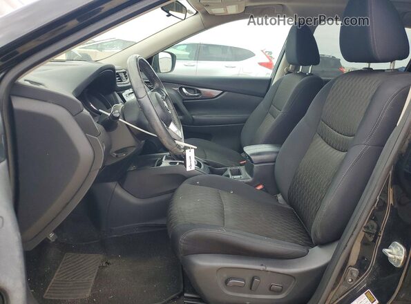 5N1AT2MTXHC825660 2017 NISSAN ROGUE Black Vista interior delantera