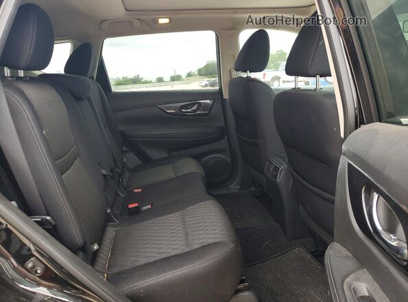 5N1AT2MTXHC825660 2017 NISSAN ROGUE Black Vista interior trasera