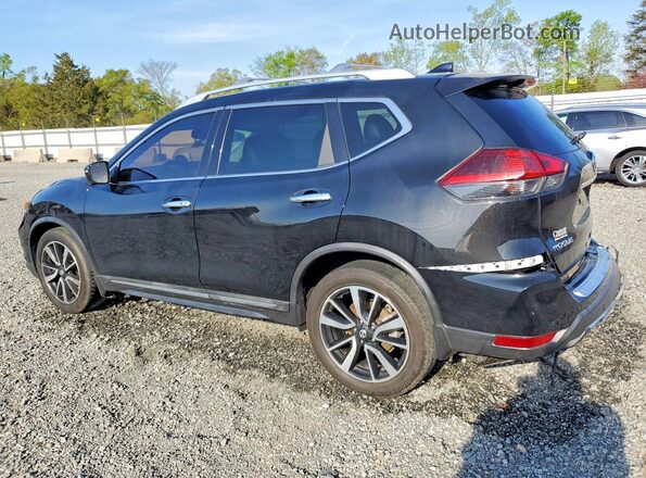 5N1AT2MTXKC810101 2019 NISSAN ROGUE Black Tył lewy