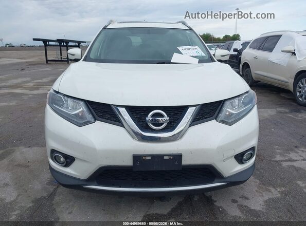 5N1AT2MV0GC921281 2016 NISSAN ROGUE Белый Вид спереди