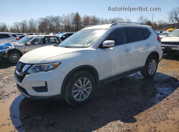 5N1AT2MV0LC735444 2020 NISSAN ROGUE Белый Передняя левая четверть