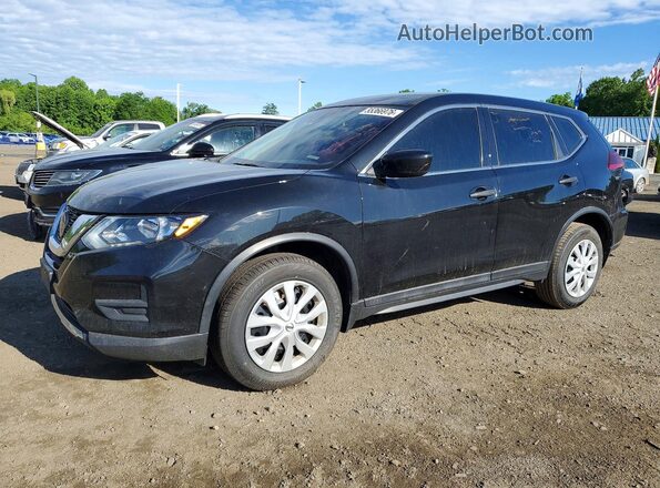 5N1AT2MV0LC785888 2020 NISSAN ROGUE Black წინა მარცხენა ხედი სამი მეოთხედიდან