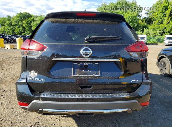 5N1AT2MV0LC785888 2020 NISSAN ROGUE Black უკანა ხედი