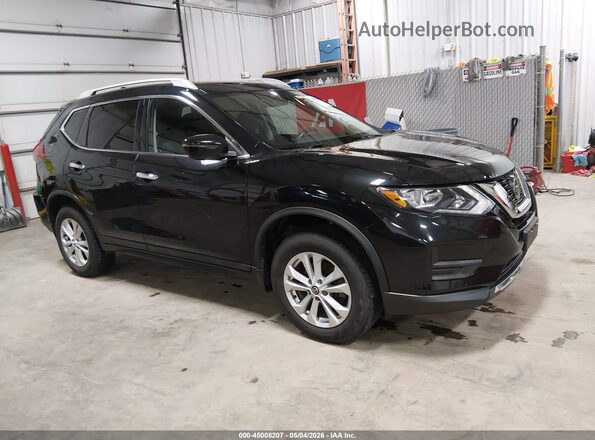 5N1AT2MV1JC786299 2018 NISSAN ROGUE Black წინა მარჯვენა