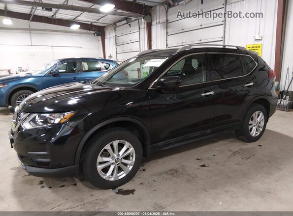 5N1AT2MV1JC786299 2018 NISSAN ROGUE Black წინა მარცხენა ხედი სამი მეოთხედიდან
