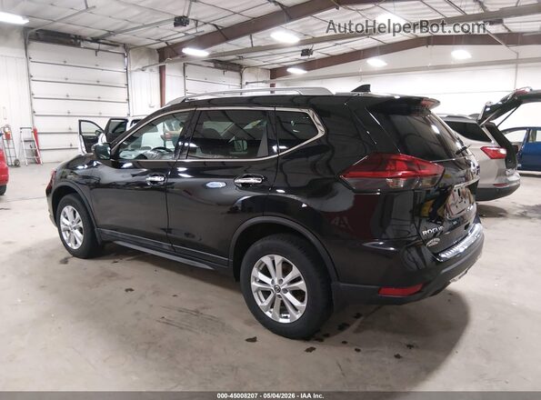 5N1AT2MV1JC786299 2018 NISSAN ROGUE Black უკანა მარცხენა