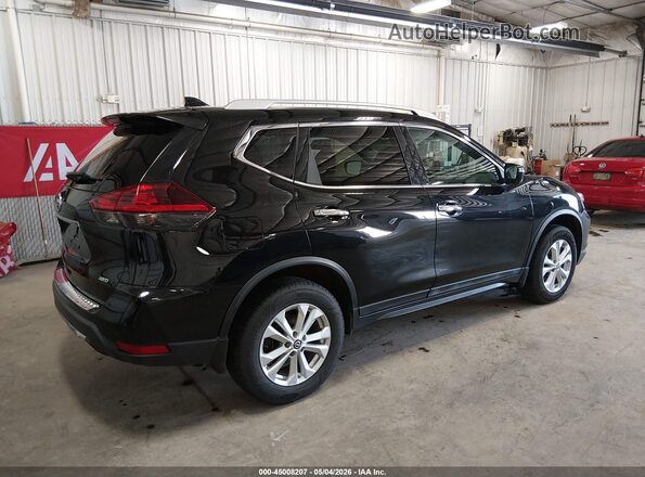 5N1AT2MV1JC786299 2018 NISSAN ROGUE Black უკანა მარჯვენა