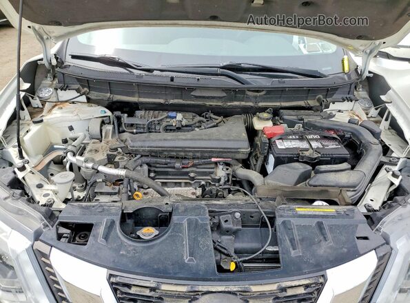 5N1AT2MV1JC838417 2018 NISSAN ROGUE White ძრავის განყოფილების ხედი
