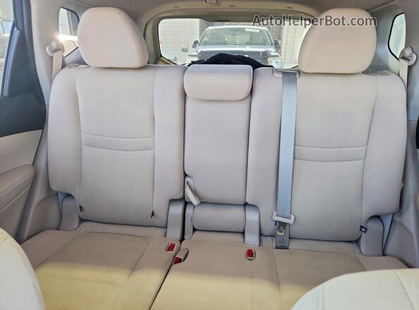 5N1AT2MV2GC839469 2016 NISSAN ROGUE Blue Հետևի նստատեղերի տեսք