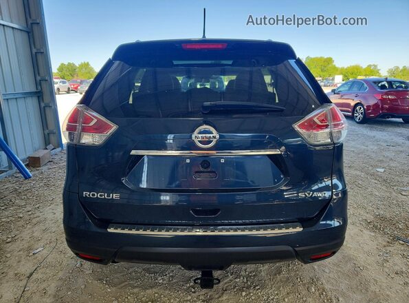5N1AT2MV2GC839469 2016 NISSAN ROGUE Blue Հետևի տեսք