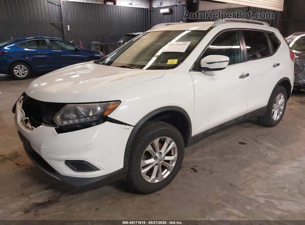 5N1AT2MV2GC895685 2016 NISSAN ROGUE White Передня ліва чверть