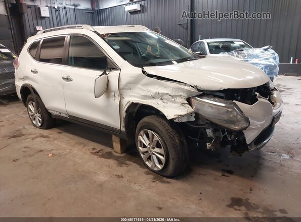 5N1AT2MV2GC895685 2016 NISSAN ROGUE White Передня права чверть