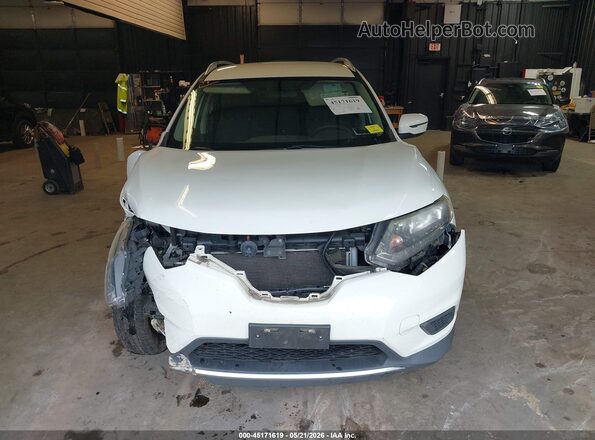 5N1AT2MV2GC895685 2016 NISSAN ROGUE White Вид задньої частини салону