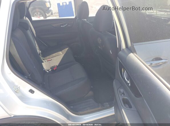 5N1AT2MV2KC756018 2019 NISSAN ROGUE Silver VIN კოდის სტიკერის ხედი