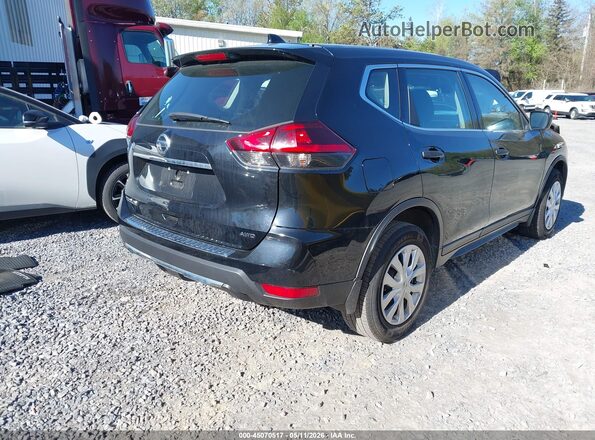 5N1AT2MV2KC844101 2019 NISSAN ROGUE Черный Задняя правая четверть