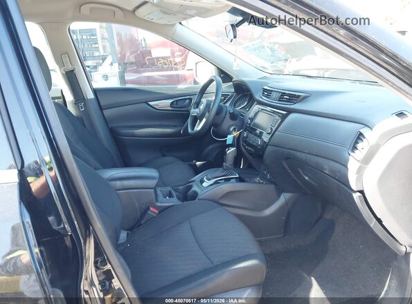 5N1AT2MV2KC844101 2019 NISSAN ROGUE Черный Вид салона спереди