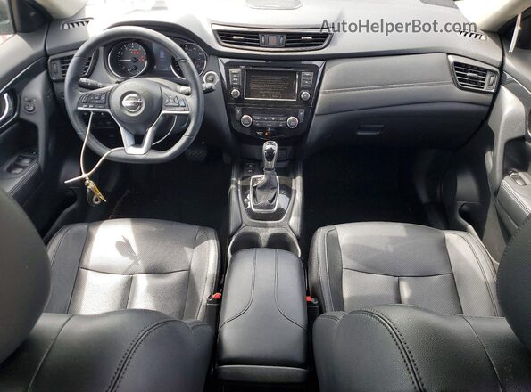 5N1AT2MV2LC723893 2020 NISSAN ROGUE Silver Առջևի վահանակի տեսք