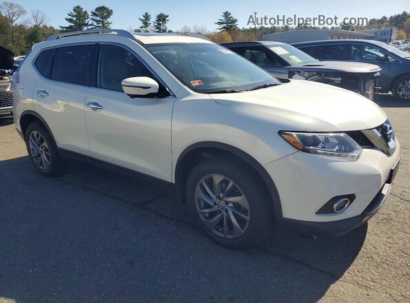 5N1AT2MV3GC751398 2016 NISSAN ROGUE White Delantero derecho