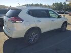 2016 Nissan Rogue Sl White vin: 5N1AT2MV3GC751398