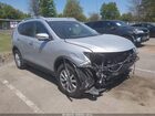 2017 Nissan Rogue Sv Silver vin: 5N1AT2MV3HC890853
