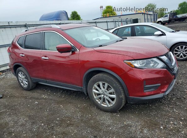 5N1AT2MV3JC805516 2018 NISSAN ROGUE Red Front right