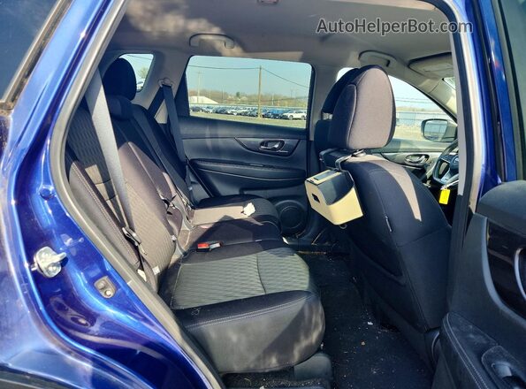 5N1AT2MV3KC845922 2019 NISSAN ROGUE Blue Հետևի նստատեղերի տեսք