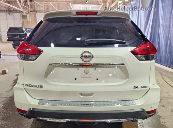 5N1AT2MV3LC732490 2020 NISSAN ROGUE White Widok z tyłu