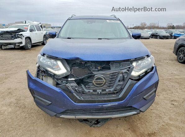 5N1AT2MV3LC779583 2020 NISSAN ROGUE Blue Դիմացի տեսք