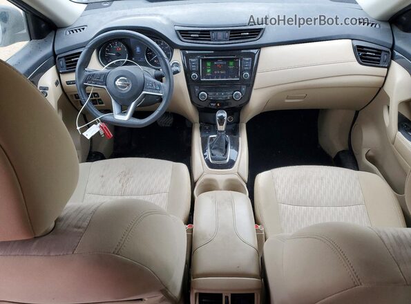 5N1AT2MV3LC779583 2020 NISSAN ROGUE Blue Առջևի վահանակի տեսք