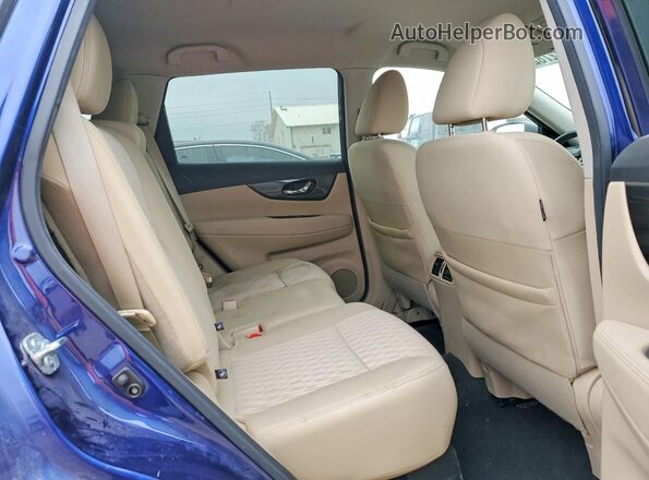5N1AT2MV3LC779583 2020 NISSAN ROGUE Blue Սալոնի հետևի տեսք