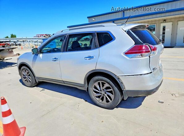 5N1AT2MV4GC770672 2016 NISSAN ROGUE Silver Задня ліва чверть