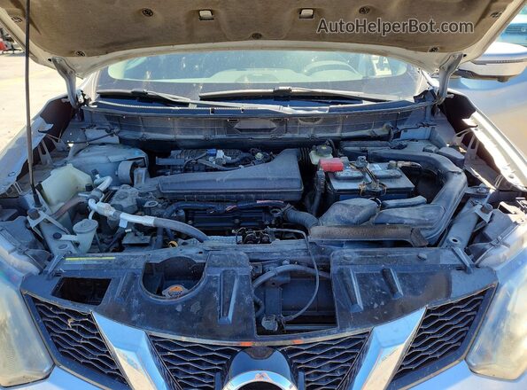 5N1AT2MV4GC770672 2016 NISSAN ROGUE Silver Вид підкапотного простору
