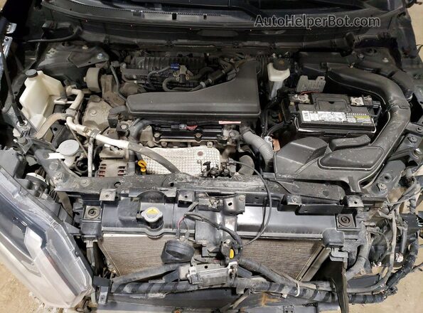 5N1AT2MV4JC840601 2018 NISSAN ROGUE Черный Вид подкапотного пространства