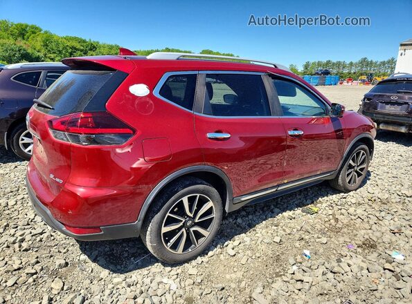 5N1AT2MV4KC702087 2019 NISSAN ROGUE Red Tył prawy