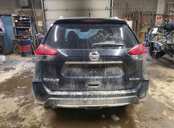 5N1AT2MV4LC782833 2020 NISSAN ROGUE Black Вид ззаду
