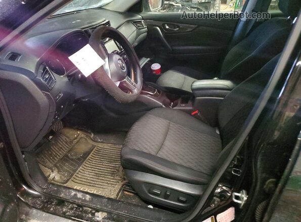 5N1AT2MV4LC782833 2020 NISSAN ROGUE Black Вид салону спереду