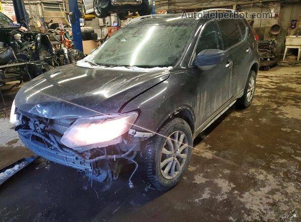 5N1AT2MV4LC782833 2020 NISSAN ROGUE Black Передня ліва чверть