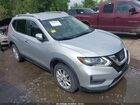 2017 Nissan Rogue Sv Silver vin: 5N1AT2MV5HC879045