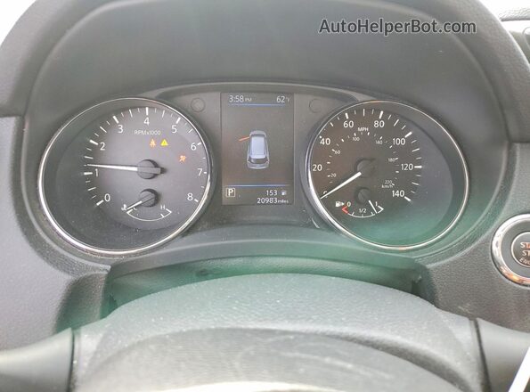 5N1AT2MV5KC784704 2019 NISSAN ROGUE Бордовый Вид щитка приборов