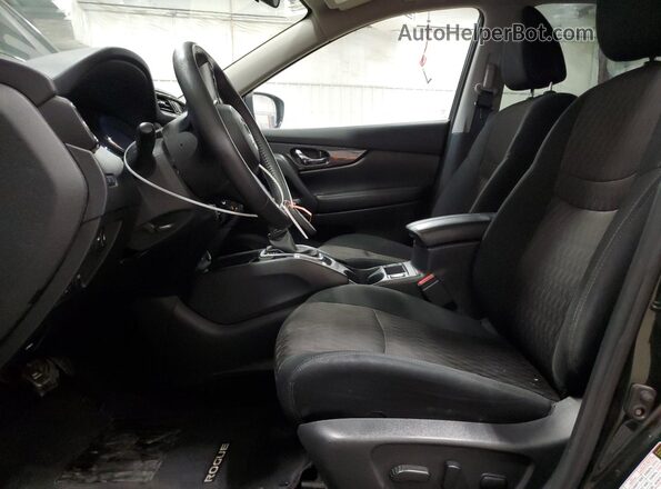 5N1AT2MV5KC831228 2019 NISSAN ROGUE Зеленый Вид салона спереди