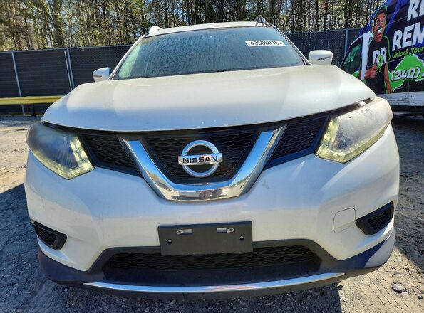 5N1AT2MV6GC890246 2016 NISSAN ROGUE Белый Вид спереди